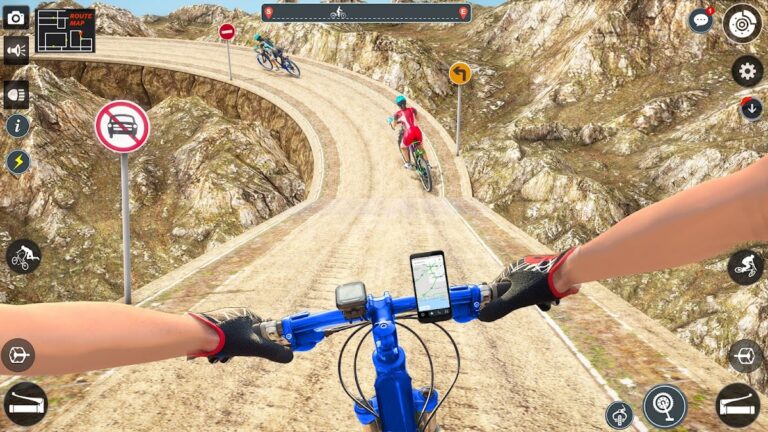 BMX Cycle Stunt Game 3D для Android — скриншот 1