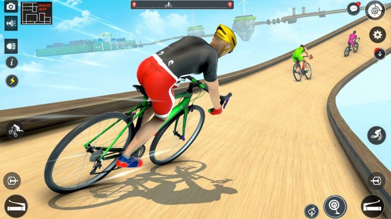 BMX Cycle Stunt Game 3D для Android — скриншот 2