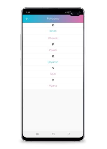 Baby Names для Android — скриншот 3