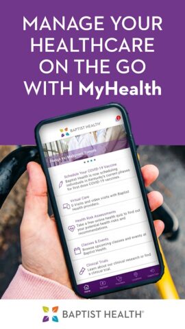 Baptist Health MyHealth для Android — скриншот 1