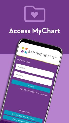 Baptist Health MyHealth для Android — скриншот 4