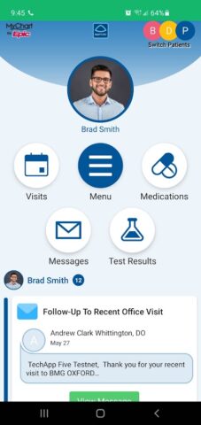 Baptist OneCare для Android — скриншот 4