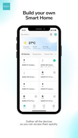 Bardi Smart Home для Android — скриншот 1