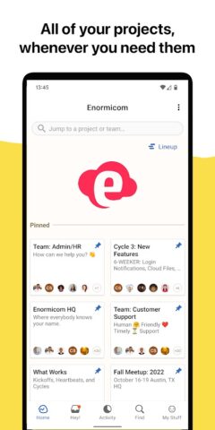 Basecamp — Project Management для Android — скриншот 1