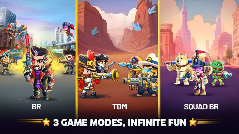 Battle Stars : 4v4 TDM & BR для Android — скриншот 2