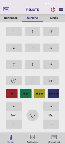 Beko TV Remote для Android — скриншот 3