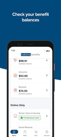 Benefits Pro для Android — скриншот 1