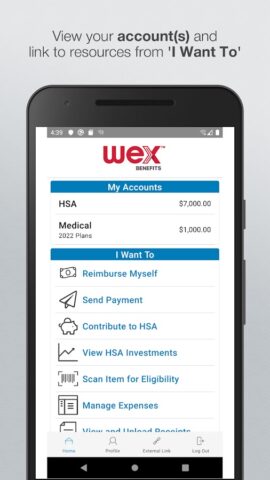 Benefits by WEX для Android — скриншот 1