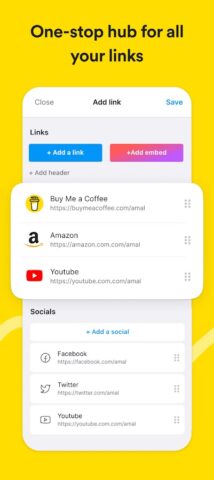 Bio Link — Link in bio для Android — скриншот 2