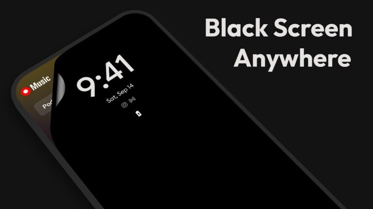 Black Screen: video screen off для Android — скриншот 1