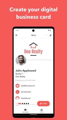 Blinq: Digital Business Card — скриншот 1