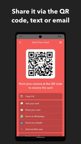 Blinq: Digital Business Card — скриншот 2
