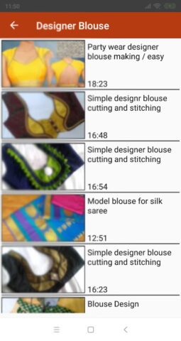 Blouse Cutting And Stitching для Android — скриншот 3
