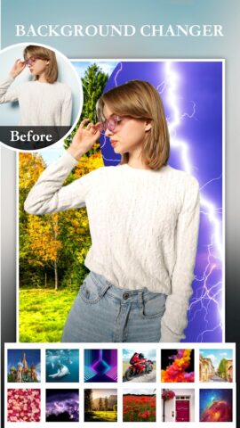 Blur photo: Background changer для Android — скриншот 2