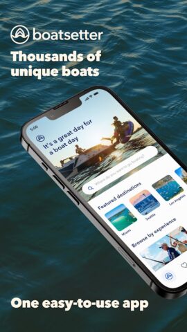 Boatsetter — Boat Rentals для Android — скриншот 1