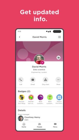 Bob HR для Android — скриншот 1