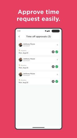 Bob HR для Android — скриншот 5