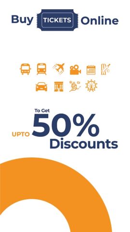 Bookkaru — Buy Tickets Online для Android — скриншот 1