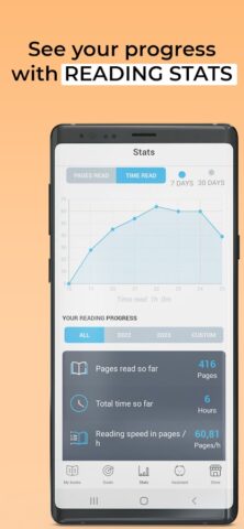 Bookly — Book Tracker Library для Android — скриншот 2