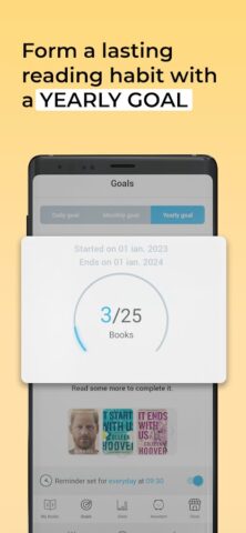 Bookly — Book Tracker Library для Android — скриншот 4
