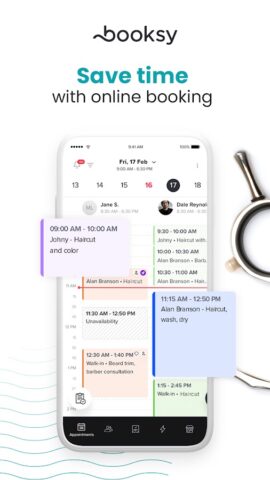 Booksy Biz: For Businesses для Android — скриншот 1