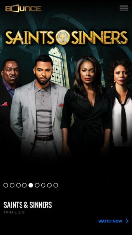 Bounce TV для Android — скриншот 1