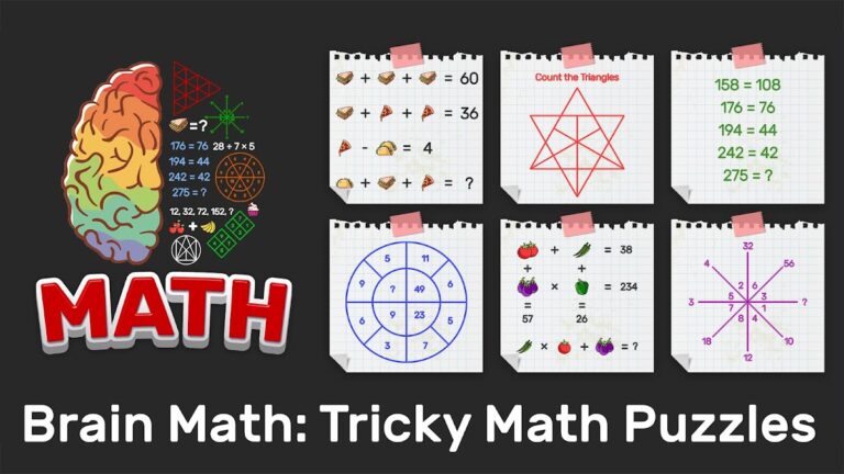 Brain Math: Puzzle Maths Games — скриншот 1