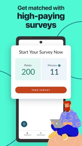 Branded Surveys: Get Paid Cash для Android — скриншот 3