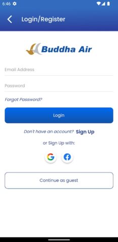 Buddha Air для Android — скриншот 1