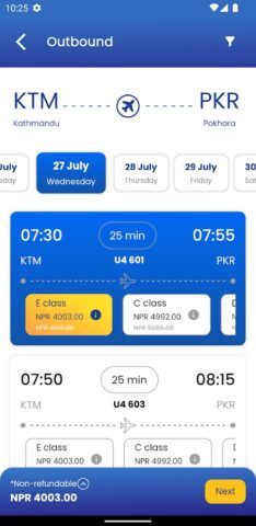 Buddha Air для Android — скриншот 3