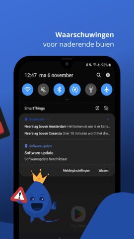 Buienalarm: Weer & Regenradar для Android — скриншот 3