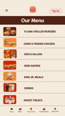 Burger King KSA для Android — скриншот 2