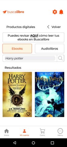 Buscalibre для Android — скриншот 4