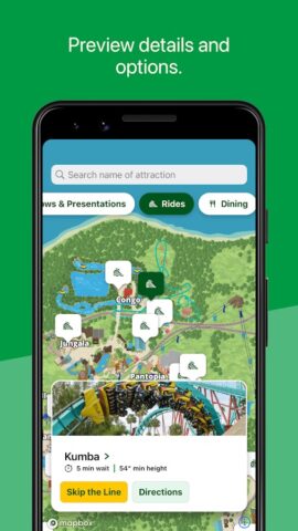 Busch Gardens для Android — скриншот 3