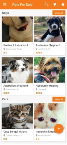 Buy & Sell Puppies Classified для Android — скриншот 2