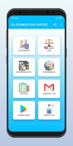 CA Foundation Question Papers для Android — скриншот 1