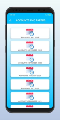 CA Foundation Question Papers для Android — скриншот 2