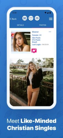 Christian Dating Chat App RU для Android — скриншот 3