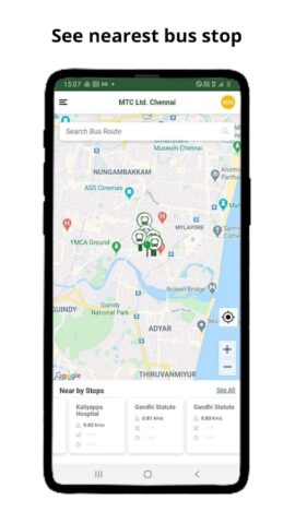 CHENNAI BUS для Android — скриншот 1