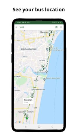 CHENNAI BUS для Android — скриншот 3