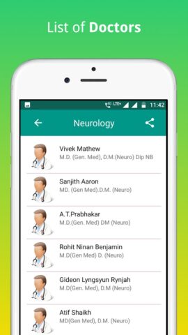 CMC Vellore Patient Guide для Android — скриншот 2