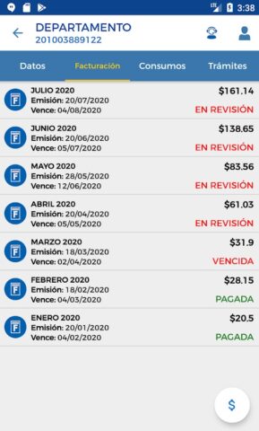 CNEL EP для Android — скриншот 4