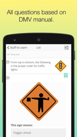 CT DMV Driver Permit Test Prep для Android — скриншот 3