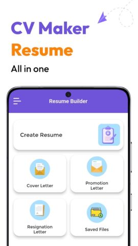CV Maker & Resume PDF Convert для Android — скриншот 1