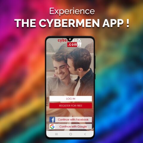CYBERMEN : Gay chat & dating для Android — скриншот 1