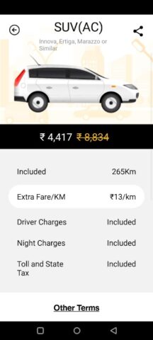 CabBazar — Outstation Taxi для Android — скриншот 5