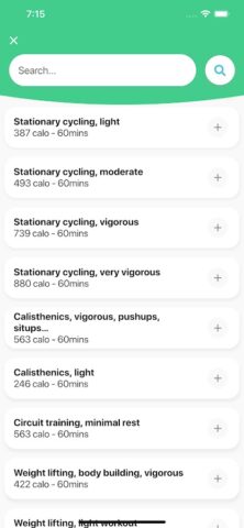 Calories: Eat Clean Diet Track для Android — скриншот 5