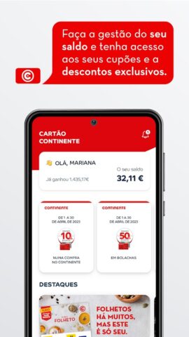 Cartão Continente для Android — скриншот 4