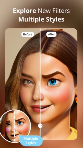 Лицо Диснея — фоторедактор для Android — скриншот 3