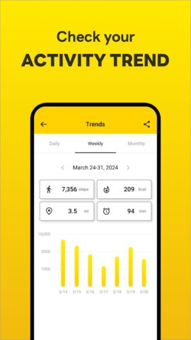 CashWalk — Daily pedometer app для Android — скриншот 4